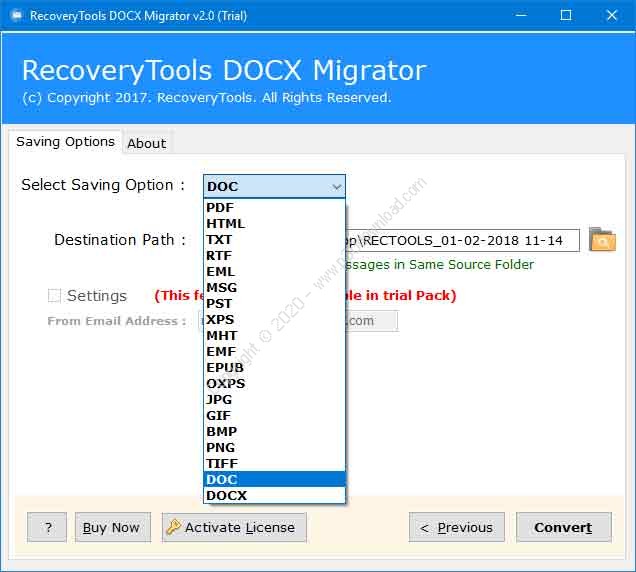recovery tools mbox migrator activation key