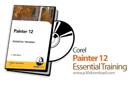دانلود Corel Painter 12 Essential Training - آموزش کورل پینتر، نرم افزار ایجاد نقاشی های طبیعی
