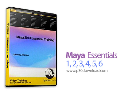 دانلود Maya Essentials 1,2,3,4,5,6 - آموزش مایا، نرم افزار طراحی مدل های سه بعدی و تولید انیمیشن