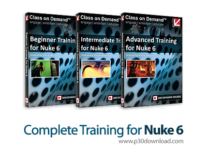 دانلود Class on Demand Complete Training for Nuke 6 - دوره های آموزشی نرم افزار نیوک 6 از مبتدی تا ح
