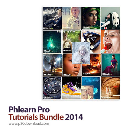 دانلود Phlearn Pro Tutorials Bundle 2014 - مجموعه آموزشی ساخت تصاویر هنری از عکس ها در فتوشاپ
