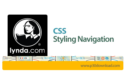 دانلود CSS: Styling Navigation - آموزش سی اس اس: طراحی آبجکت های ناوبری سایت