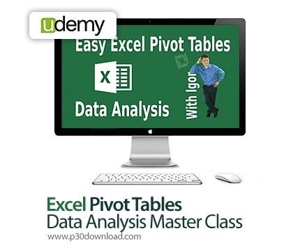 دانلود Udemy Excel Pivot Tables Data Analysis Master Class - آموزش جداول محوری اکسل