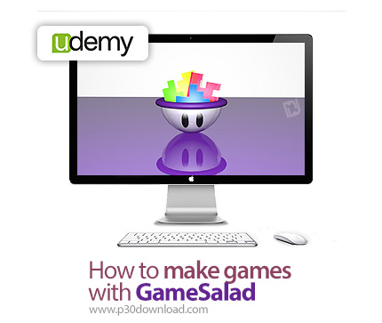 دانلود Udemy How to make games with GameSalad - آموزش گیم سالاد، ساخت بازی بدون کدنویسی