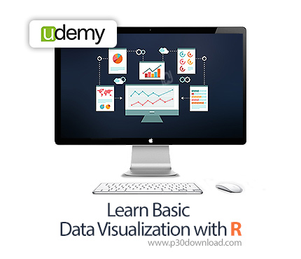دانلود Udemy Learn Basic Data Visualization with R - آموزش پایه ای مصورسازی داده ها با زبان برنامه ن