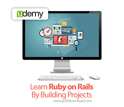 دانلود Udemy Learn Ruby on Rails By Building Projects - آموزش روبی آن ریلز همراه با ساخت چند پروژه