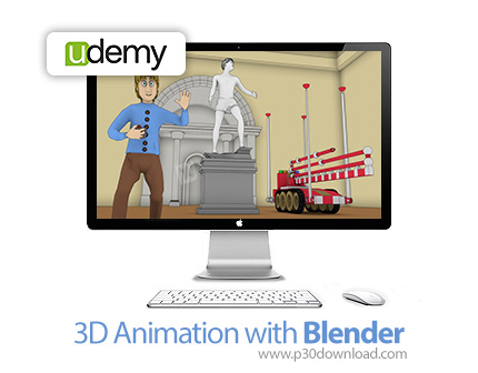 دانلود Udemy 3D Animation with Blender - آموزش ساخت انیمیشن های سه بعدی با بلندر