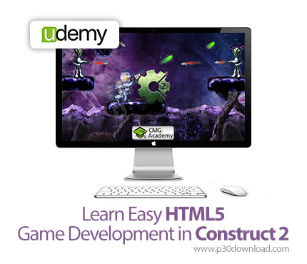 دانلود Udemy Learn Easy HTML5 Game Development in Construct 2 - آموزش ساخت بازی با اچ تی ام ال 5 و ک