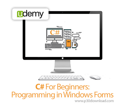 دانلود Udemy C# For Beginners: Programming in Windows Forms - آموزش مقدماتی سی شارپ: برنامه نویسی با