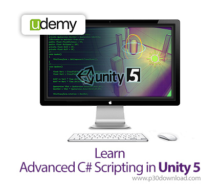 دانلود Udemy Learn Advanced C# Scripting in Unity 5 - آموزش اسکریپت نویسی با #C در یونیتی 5