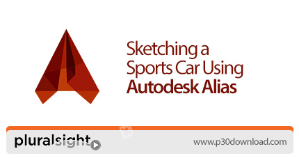 دانلود Pluralsight Sketching a Sports Car Using Autodesk Alias - آموزش طراحی ماشین اسپورت با اتودسک 