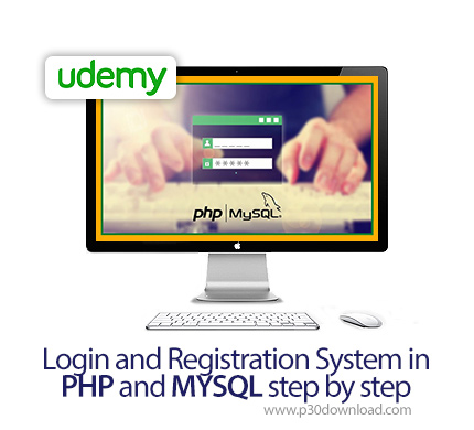 دانلود Udemy Login and Registration System in PHP and MYSQL step by step - آموزش گام به گام طراحی صف