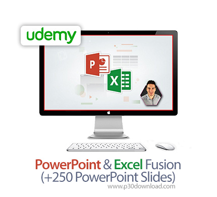 دانلود Udemy PowerPoint & Excel Fusion (+250 PowerPoint Slides) - آموزش ترکیب پاورپوینت و اکسل به هم