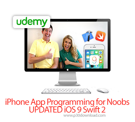 دانلود Udemy iPhone App Programming for Noobs - UPDATED iOS 9 Swift 2 - آموزش برنامه نویسی آی او اس 