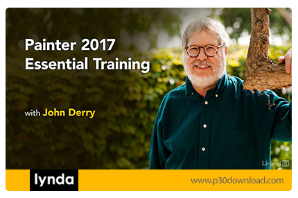 دانلود Lynda Painter 2017 Essential Training - آموزش پینتر 2017، نرم افزار خلق نقاشی های طبیعی