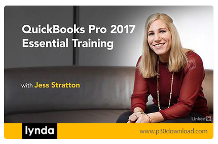 دانلود Lynda QuickBooks Pro 2017 Essential Training - آموزش نرم افزار کویک بوک پرو 2017