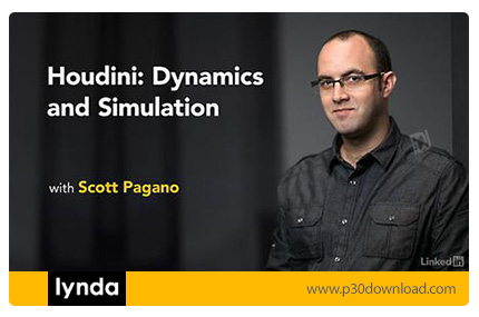 دانلود Lynda Houdini: Dynamics and Simulation - آموزش هودینی: دینامیک و شبیه سازی