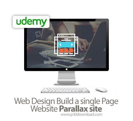 دانلود Udemy Web Design Build a single Page Website Parallax site - آموزش طراحی وب سایت های پارالکس