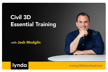 دانلود Lynda AutoCAD Civil 3D Essential Training - آموزش اتوکد سیویل تری دی