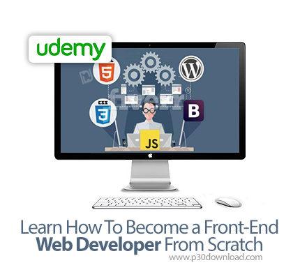 دانلود Udemy Learn How To Become a Front-End Web Developer From Scratch - آموزش مهارت های طراحی سمت 