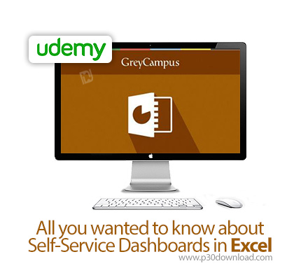 دانلود Udemy All you wanted to know about Self-Service Dashboards in Excel - آموزش داشبورد خود خدمت 
