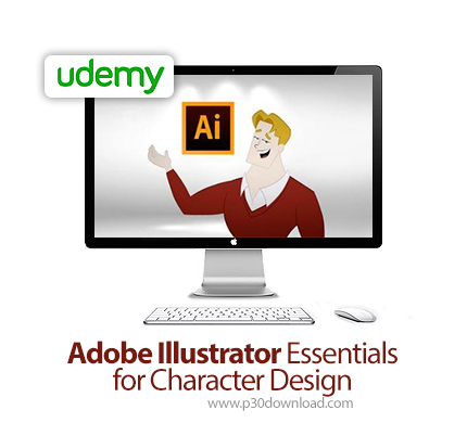 دانلود Udemy Adobe Illustrator Essentials for Character Design - آموزش ملزومات ادوبی ایلاستریتور برا