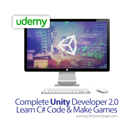 دانلود Complete Unity Developer 2.0 - Learn C# Code & Make Games - آموزش کامل توسعه یونیتی 2 - آموزش