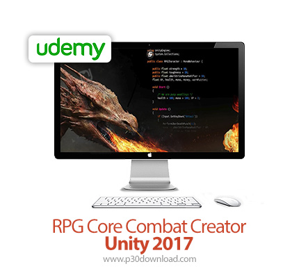دانلود Udemy RPG Core Combat Creator - Unity 2017 - آموزش ساخت بازی RPG Core Combat با یونیتی 2017