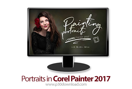 دانلود Painting Portraits in Corel Painter 2017 - آموزش نقاشی پرتره در کارل پینتر 2017