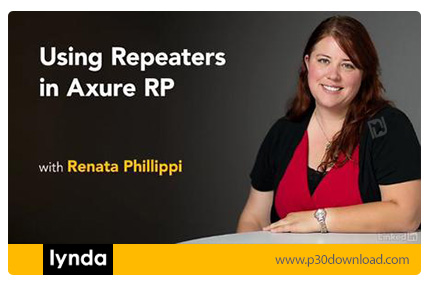 دانلود Lynda Using Repeaters in Axure RP - آموزش استفاده از تکرار کننده ها در آکسور آر پی