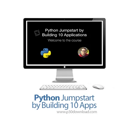 دانلود Python Jumpstart by Building 10 Apps آموزش پایتون همراه با ساخت ...