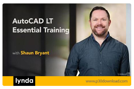 دانلود Lynda AutoCAD LT Essential Training - آموزش نرم افزار اتوکد ال تی