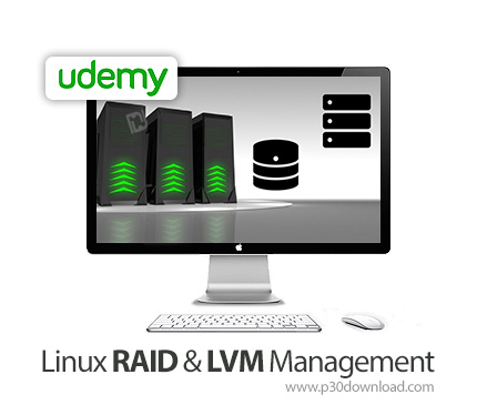 دانلود Udemy Linux RAID & LVM Management - آموزش رید و مدیریت ال وی ام لینوکس