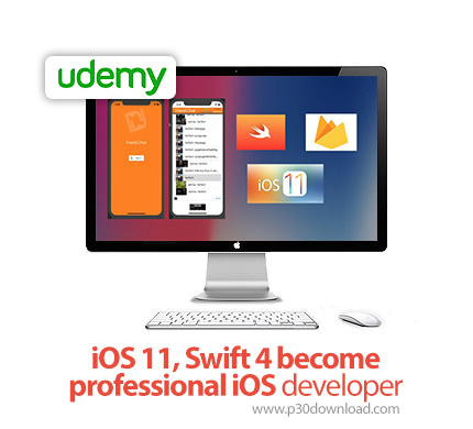 دانلود Udemy iOS 11, Swift 4 become professional iOS developer - آموزش آی او اس 11، سوئیفت 4 و فایرب