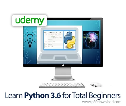 دانلود Udemy Learn Python 3.6 for Total Beginners - آموزش مقدماتی پایتون 3.6