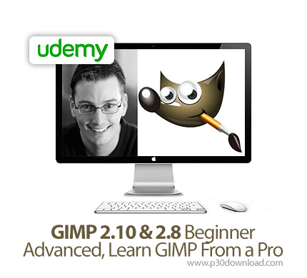 دانلود Udemy GIMP 2.10 & 2.8 Beginner + Advanced, Learn GIMP From a Pro - آموزش مقدماتی تا پیشرفته گ