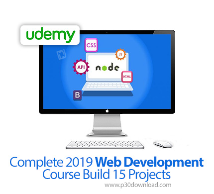 دانلود Udemy The Complete 2019 Web Development Course - Build 15 Projects - آموزش کامل توسعه وب 2019