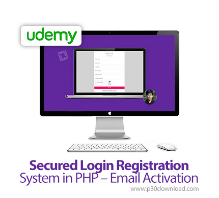 دانلود Udemy Secured Login Registration System in PHP - Email Activation - آموزش ساخت سیستم ثبت نام 