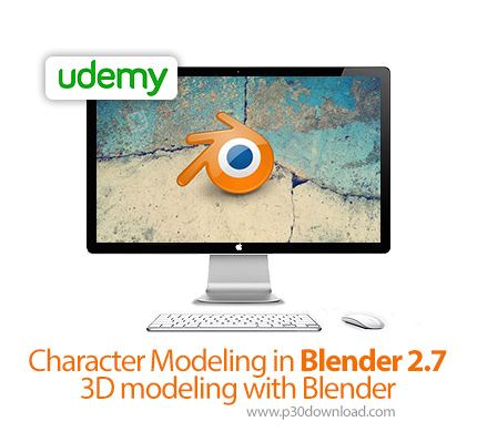 دانلود Udemy Character Modeling in Blender 2.7 - 3D modeling with Blender - آموزش مدلسازی سه بعدی کا