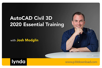 دانلود Lynda Autodesk Civil 3D 2020 Essential Training - آموزش اتوکد سیویل تری دی 2020