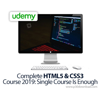 دانلود Udemy Complete HTML5 & CSS3 Course 2019: Single Course Is Enough - آموزش کامل اچ تی ام ال 5 و