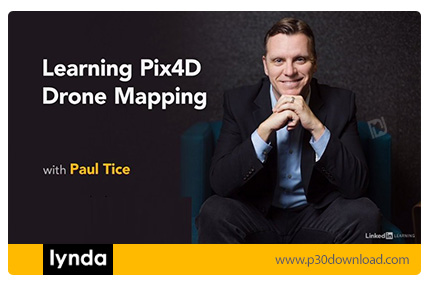 دانلود Lynda Learning Pix4D Drone Mapping - آموزش نرم افزار پیکس فوردی دران مپینگ