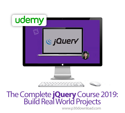 دانلود Udemy The Complete jQuery Course 2019: Build Real World Projects - آموزش کامل جی کوئری 2019 ه
