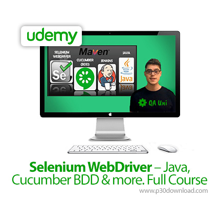 دانلود Udemy Selenium WebDriver - Java, Cucumber BDD & more. Full Course - آموزش سلنیوم وب دایور با 