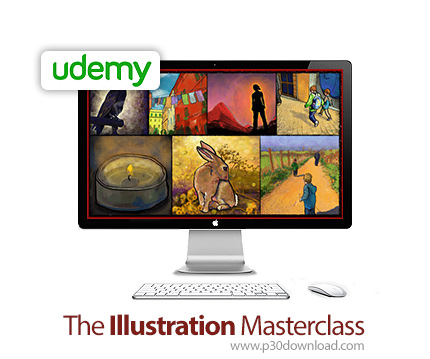 دانلود Udemy The Illustration Masterclass - آموزش تسلط بر ایلاستریشن