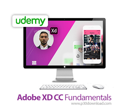 دانلود Udemy Adobe XD CC Fundamentals - آموزش اصول و مبانی ادوبی ایکس دی سی سی
