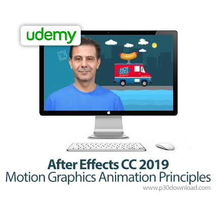 دانلود Udemy After Effects CC 2019 Motion Graphics & Animation Principles - آموزش موشن گرافیک و انیم