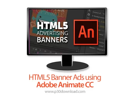 Skillshare HTML5 Banner Ads Using Adobe Animate CC آموزش طراحی بنرهای