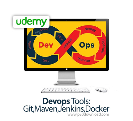 دانلود Udemy Devops Tools: Git,Maven,Jenkins,Docker - آموزش ابزارهای دوآپس: گیت، ماون، جنکینز و داکر