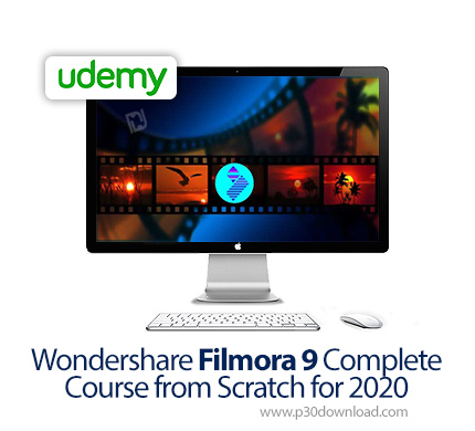 دانلود Udemy Wondershare Filmora 9 Complete Course from Scratch for 2020 - آموزش کامل نرم افزار واند